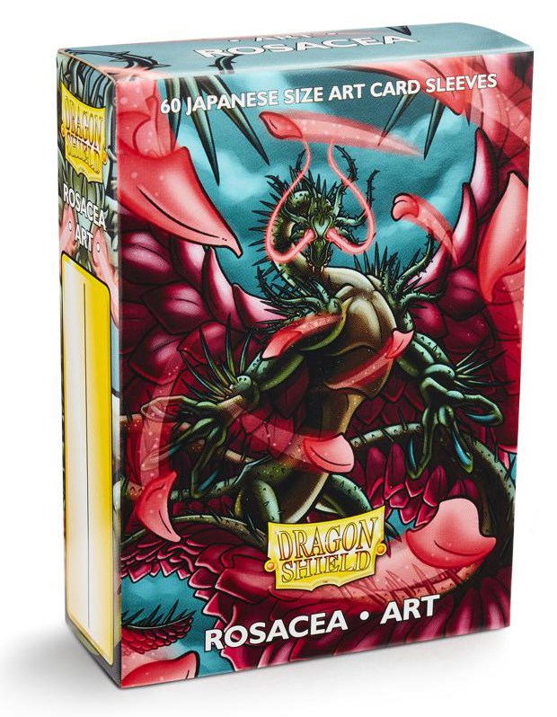 Dragon Shield: Japanese Size 60ct Art Sleeves - Rosacea (Classic) | Total Play
