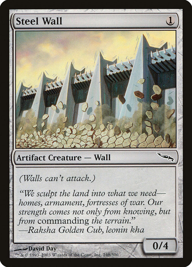 Steel Wall [Mirrodin] | Total Play