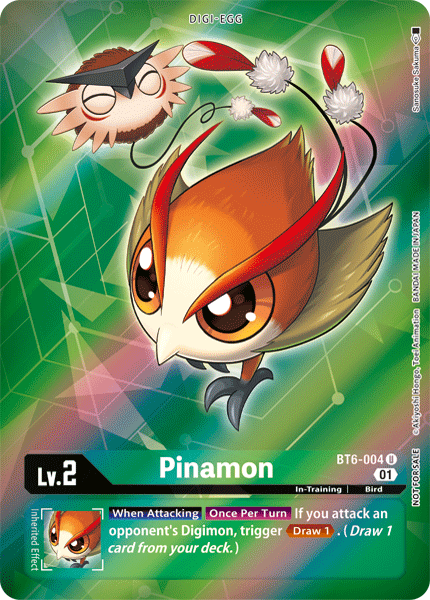 Pinamon [BT6-004] (Alternative Art - Box Topper) [Double Diamond] | Total Play