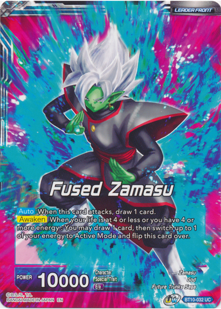 Fused Zamasu // Fused Zamasu, Divine Ruinbringer (BT10-032) [Rise of the Unison Warrior Prerelease Promos] | Total Play