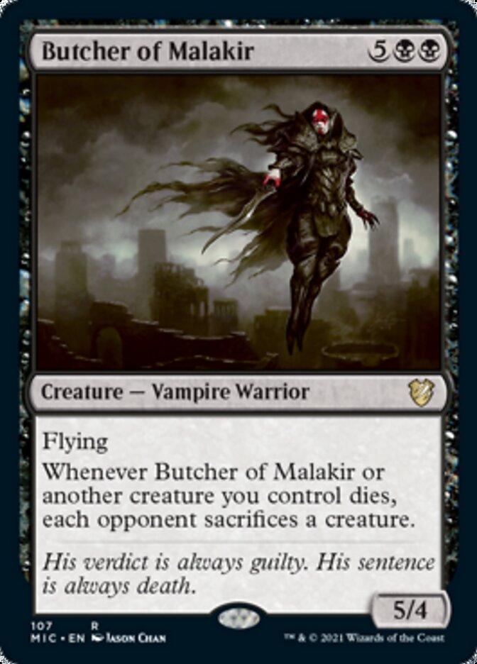 Butcher of Malakir [Innistrad: Midnight Hunt Commander] | Total Play