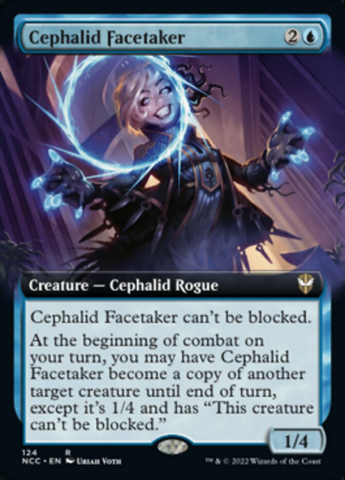 Cephalid Facetaker (Extended Art) [Streets of New Capenna Commander] | Total Play