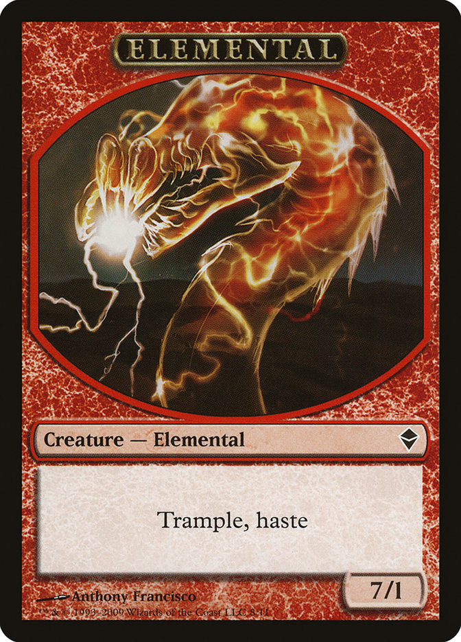 Elemental Token [Zendikar Tokens] | Total Play