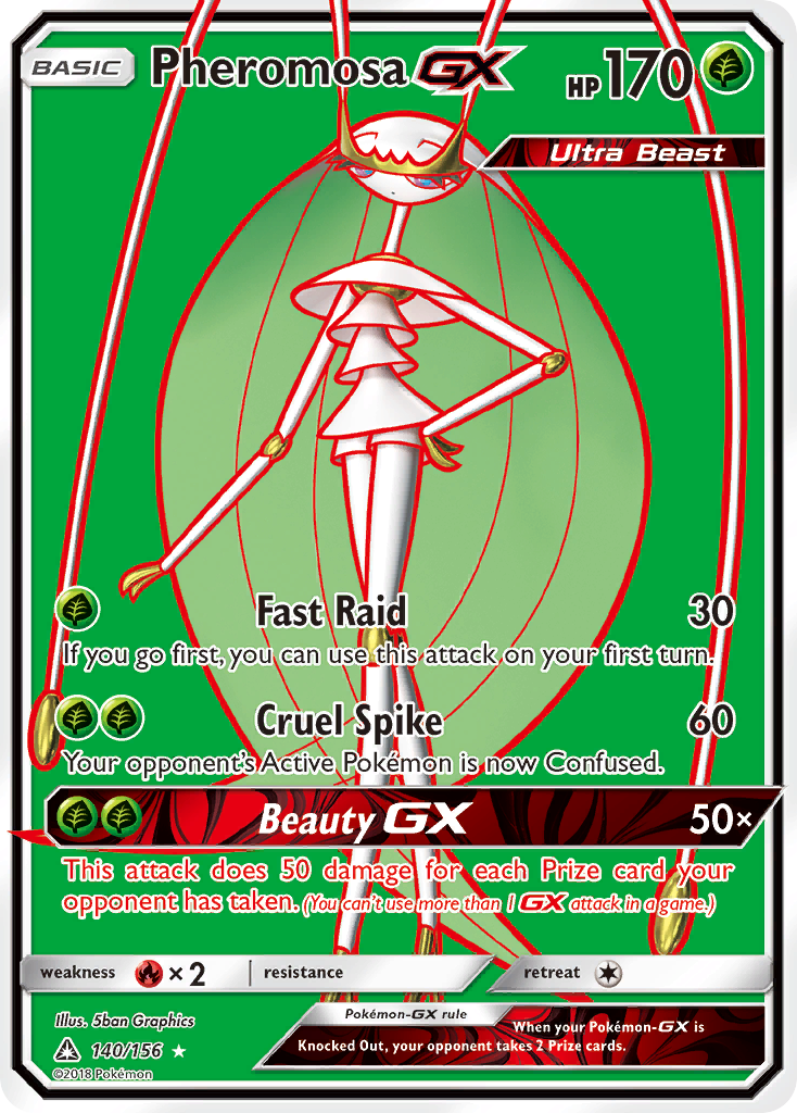 Pheromosa GX (140/156) [Sun & Moon: Ultra Prism] | Total Play