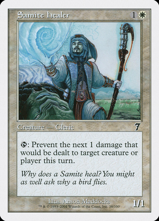 Samite Healer [Seventh Edition] | Total Play