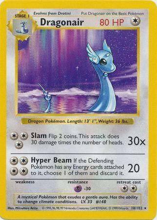 Dragonair (18/102) [Base Set Shadowless Unlimited] | Total Play