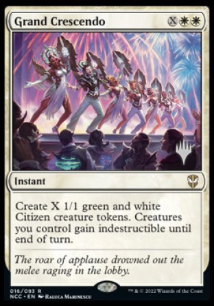 Grand Crescendo (Promo Pack) [Streets of New Capenna Commander Promos] | Total Play