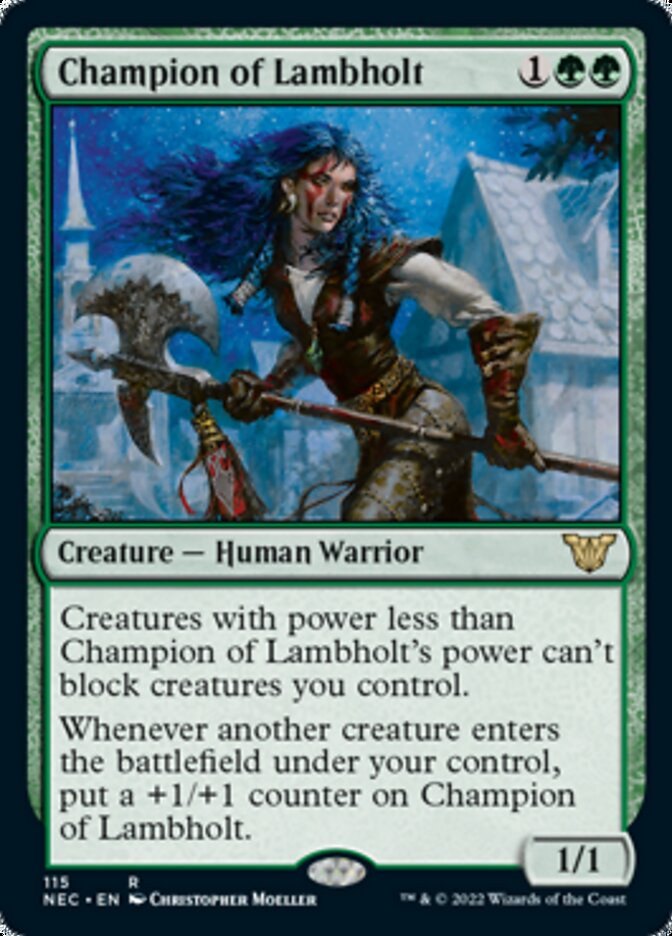 Champion of Lambholt [Kamigawa: Neon Dynasty Commander] | Total Play