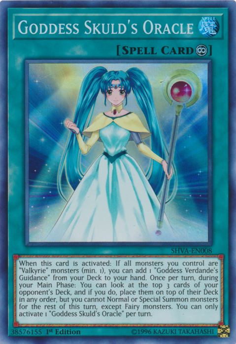 Goddess Skuld's Oracle [SHVA-EN008] Super Rare | Total Play