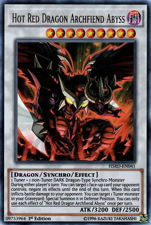 Hot Red Dragon Archfiend Abyss [HSRD-EN041] Ultra Rare | Total Play
