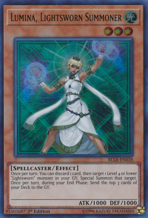 Lumina, Lightsworn Summoner [BLLR-EN038] Ultra Rare | Total Play