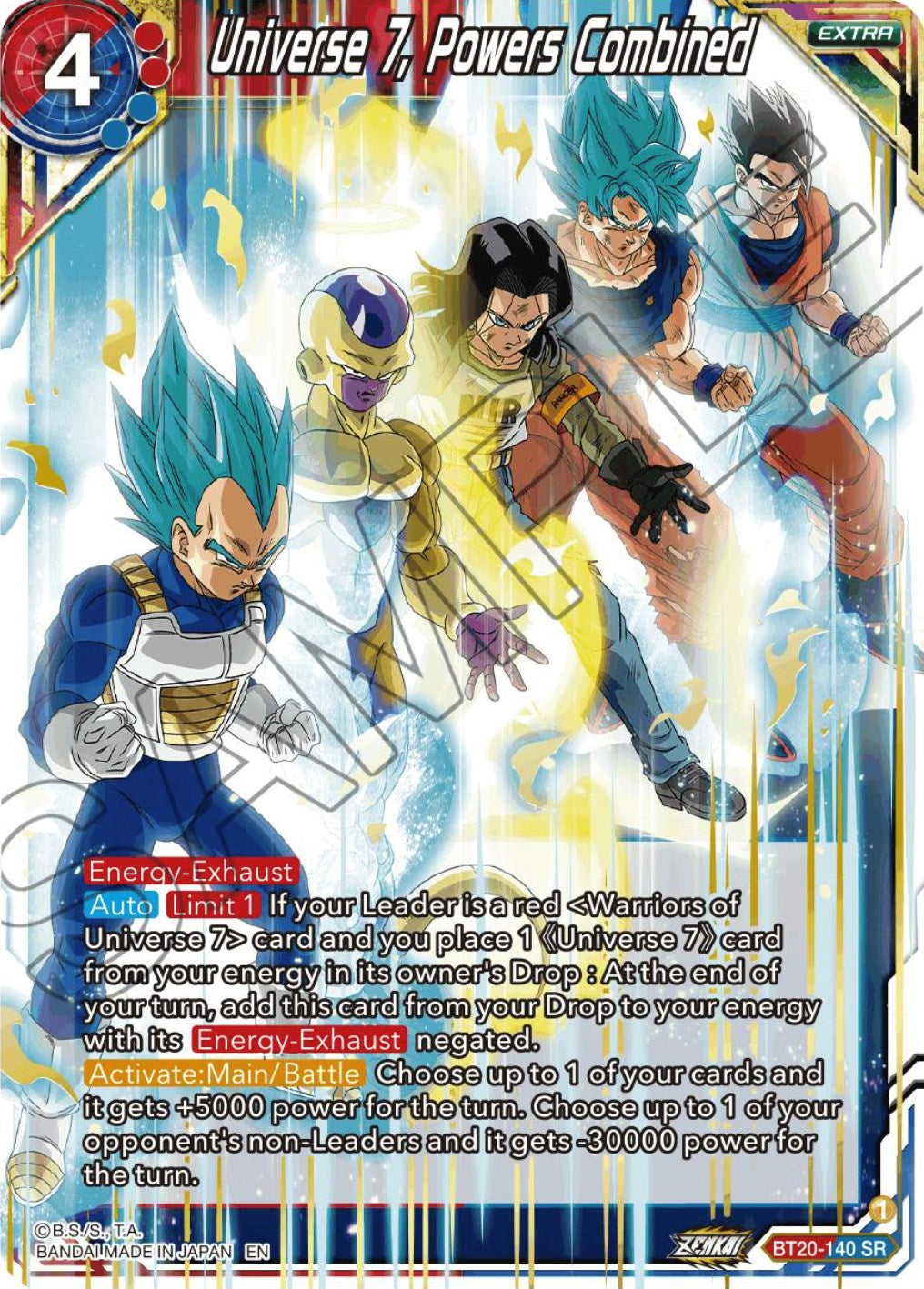 Universe 7, Powers Combined (BT20-140) [Power Absorbed] | Total Play