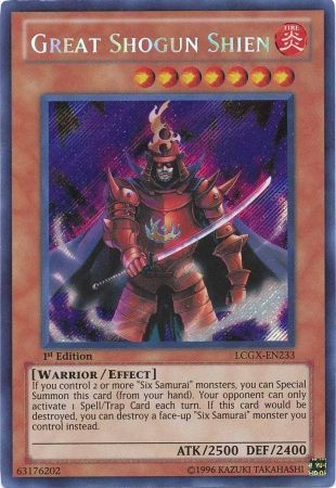 Great Shogun Shien [LCGX-EN233] Secret Rare | Total Play