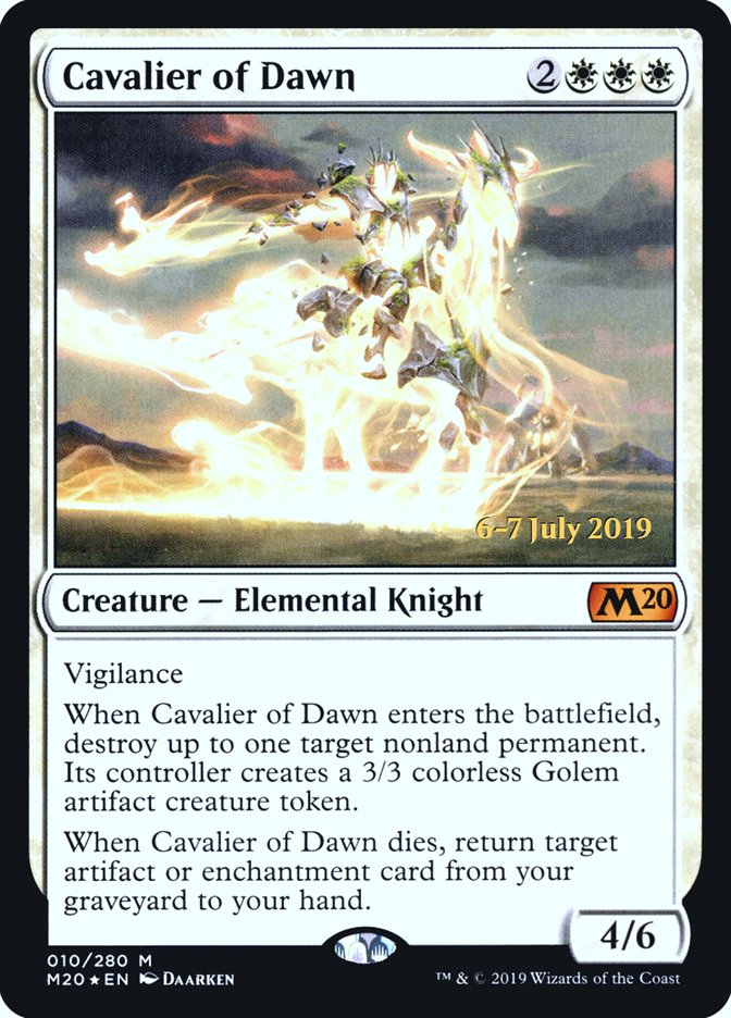 Cavalier of Dawn [Core Set 2020 Prerelease Promos] | Total Play