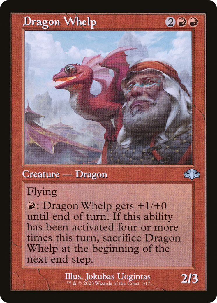 Dragon Whelp (Retro) [Dominaria Remastered] | Total Play