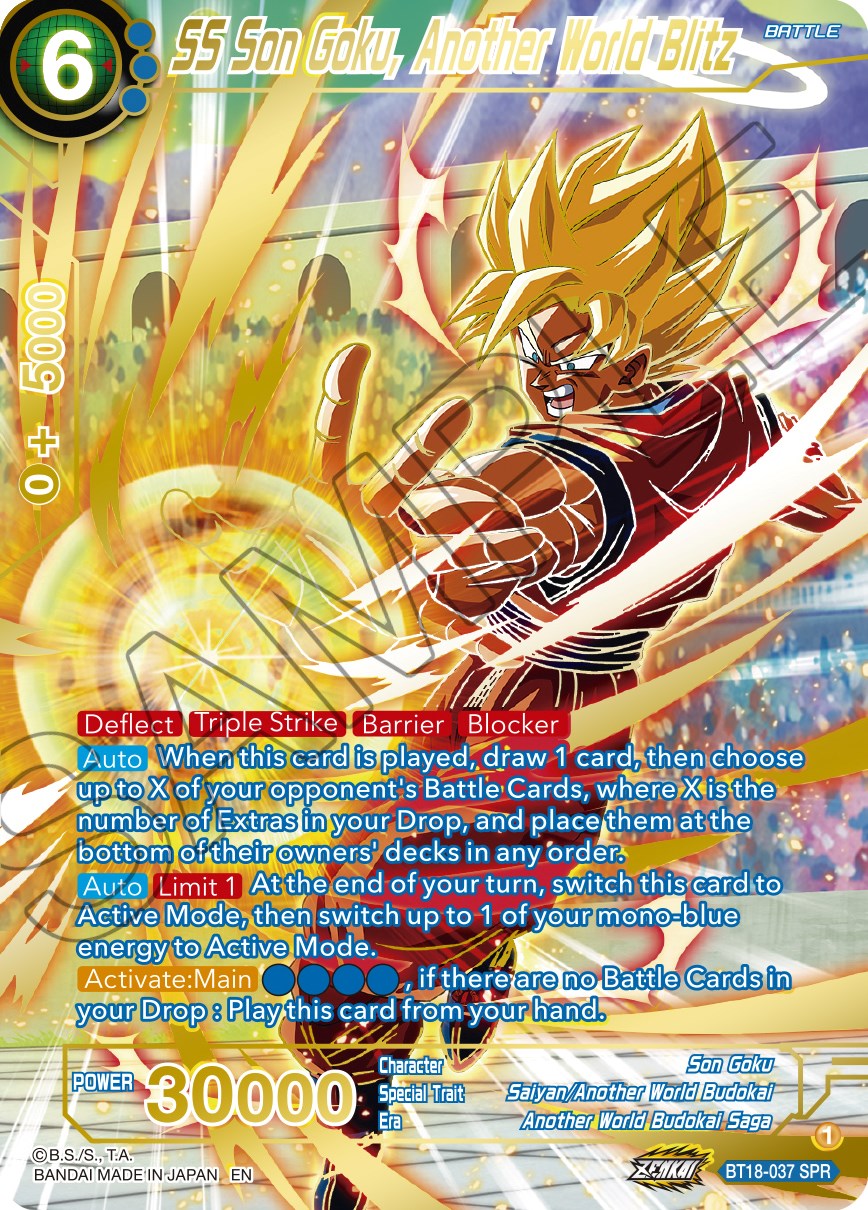 SS Son Goku, Another World Blitz (SPR) (BT18-037) [Dawn of the Z-Legends] | Total Play