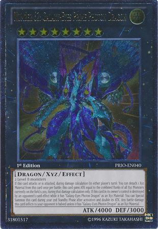 Number 62: Galaxy-Eyes Prime Photon Dragon [PRIO-EN040] Ultimate Rare | Total Play