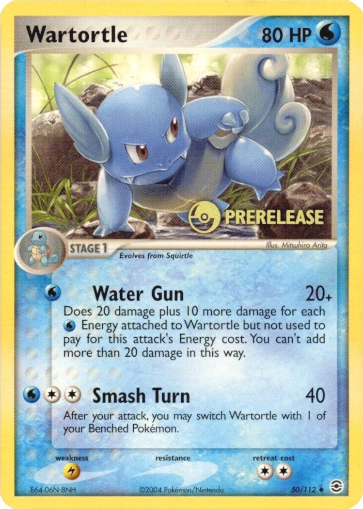 Wartortle (50/112) (Prerelease) [EX: FireRed & LeafGreen] | Total Play