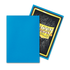 Dragon Shield: Japanese Size 60ct Sleeves - Sapphire (Matte) | Total Play
