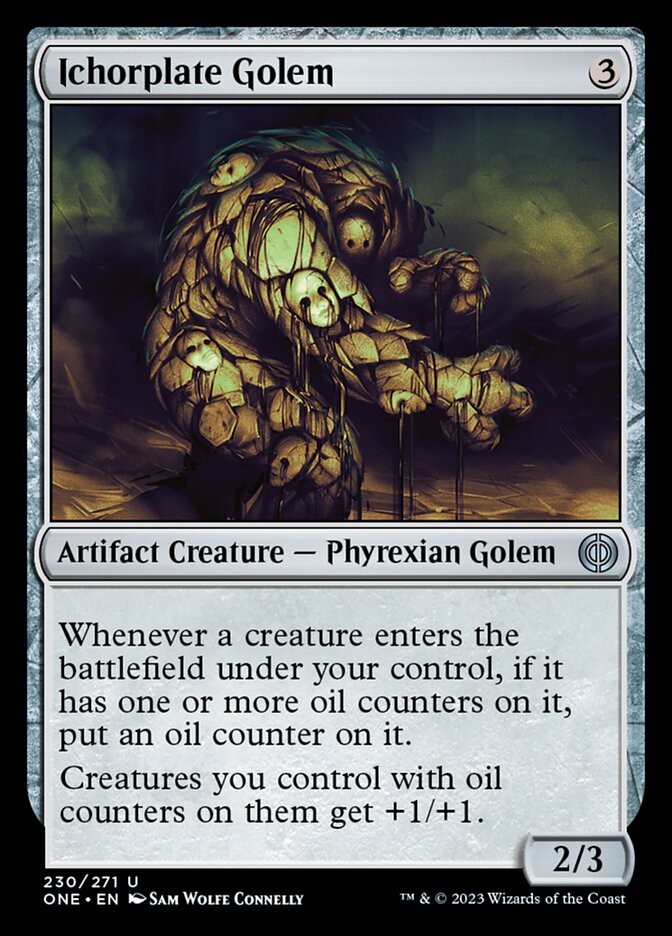 Ichorplate Golem [Phyrexia: All Will Be One] | Total Play