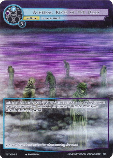 Acheron, River of The Dead (Full Art) (TST-064) [The Seventh] | Total Play