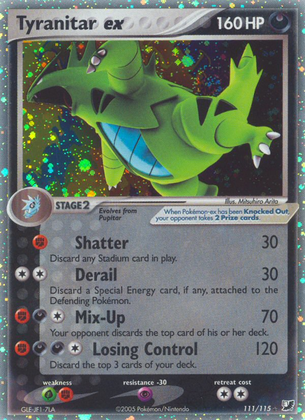 Tyranitar ex (111/115) [EX: Unseen Forces] | Total Play