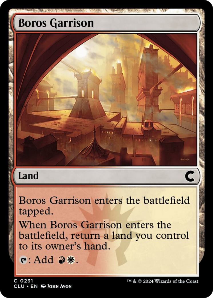 Boros Garrison [Ravnica: Clue Edition] | Total Play