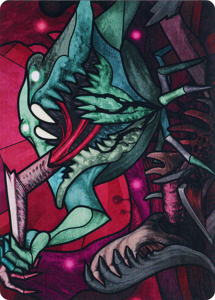 Yargle, Glutton of Urborg Art Card [March of the Machine Art Series] | Total Play