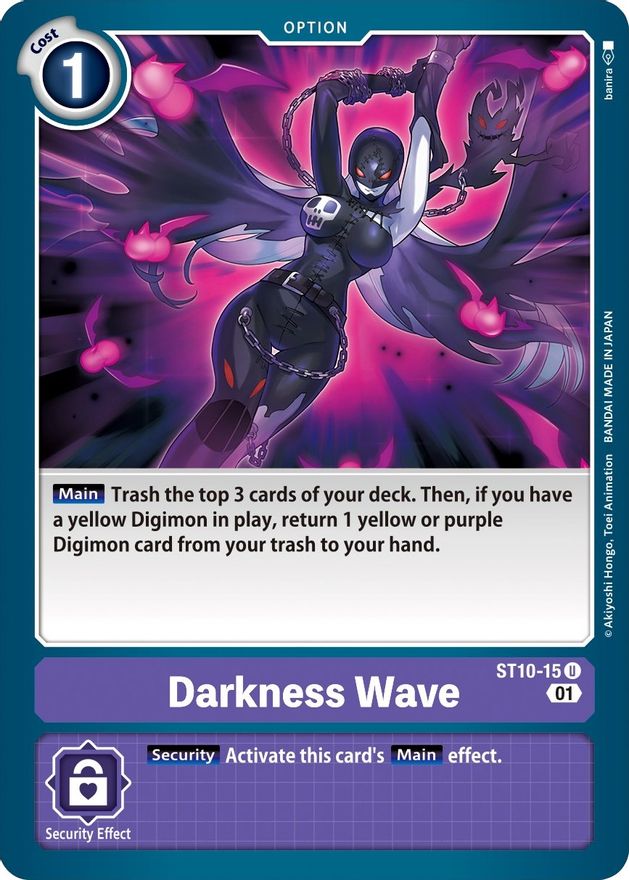 Darkness Wave [ST10-15] [Starter Deck: Parallel World Tactician] | Total Play