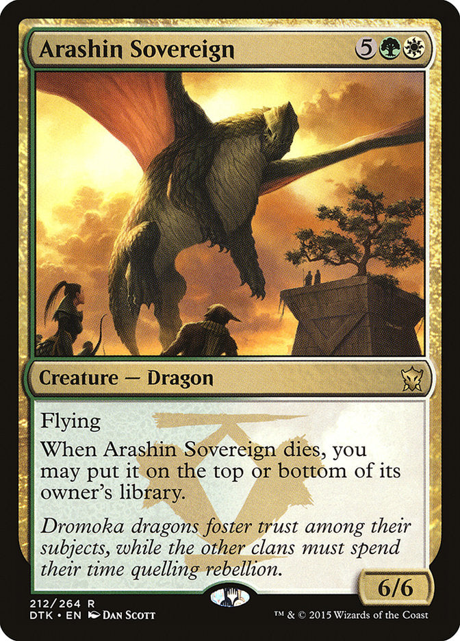 Arashin Sovereign [Dragons of Tarkir] | Total Play