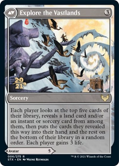 Wandering Archaic // Explore the Vastlands [Strixhaven: School of Mages Prerelease Promos] | Total Play