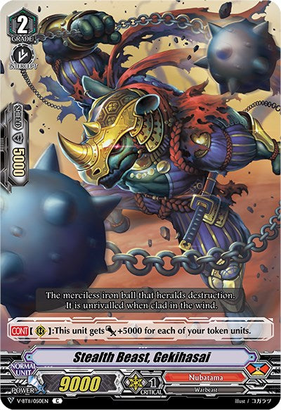 Stealth Beast, Gekihasai (V-BT11/050EN) [Storm of the Blue Cavalry] | Total Play