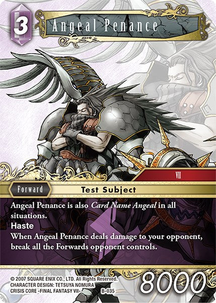 Angeal Penance [Boss Deck: Final Fantasy VII] | Total Play