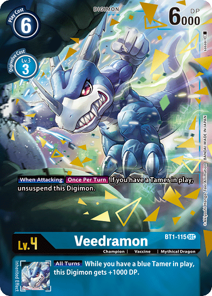 Veedramon [BT1-115] (Alternate Art) [Release Special Booster Ver.1.0] | Total Play