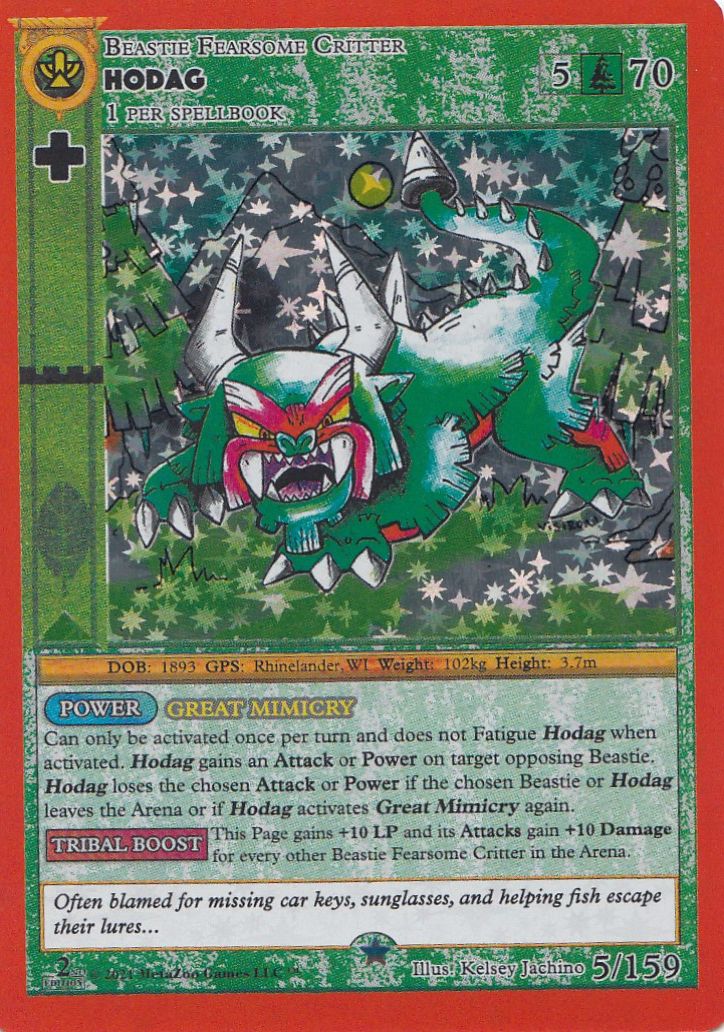Hodag [Cryptid Nation: Second Edition] | Total Play