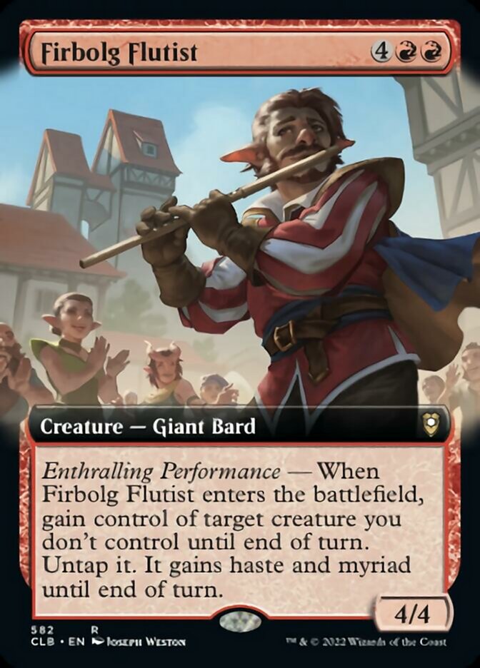 Firbolg Flutist (Extended Art) [Commander Legends: Battle for Baldur's Gate] | Total Play