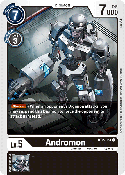 Andromon [BT2-061] [Release Special Booster Ver.1.0] | Total Play