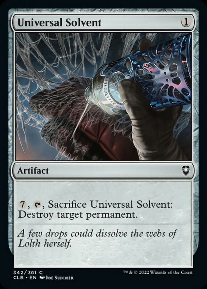 Universal Solvent [Commander Legends: Battle for Baldur's Gate] | Total Play