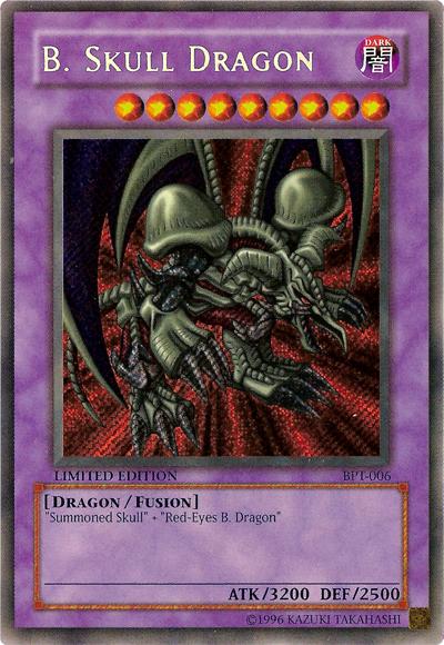 B. Skull Dragon [BPT-006] Secret Rare | Total Play