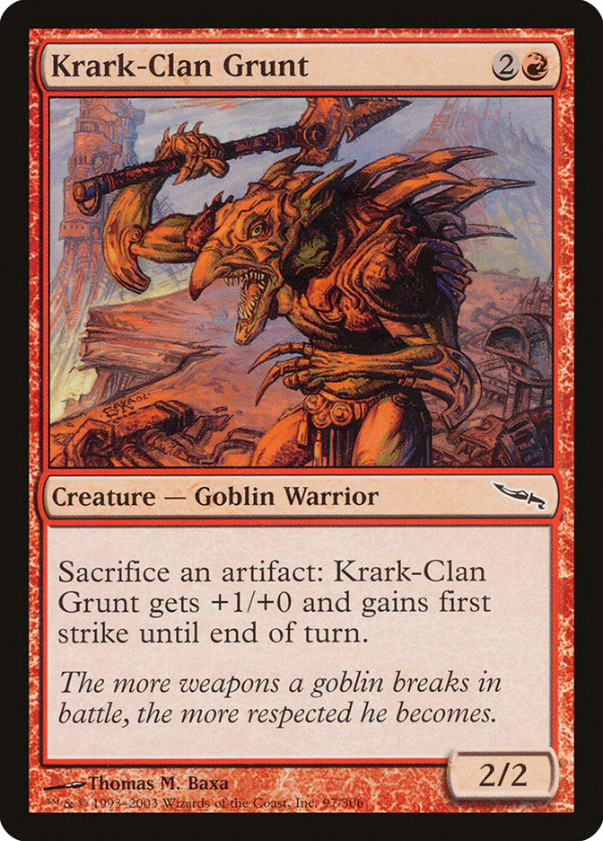 Krark-Clan Grunt [Mirrodin] | Total Play