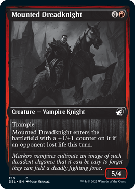 Mounted Dreadknight [Innistrad: Double Feature] | Total Play