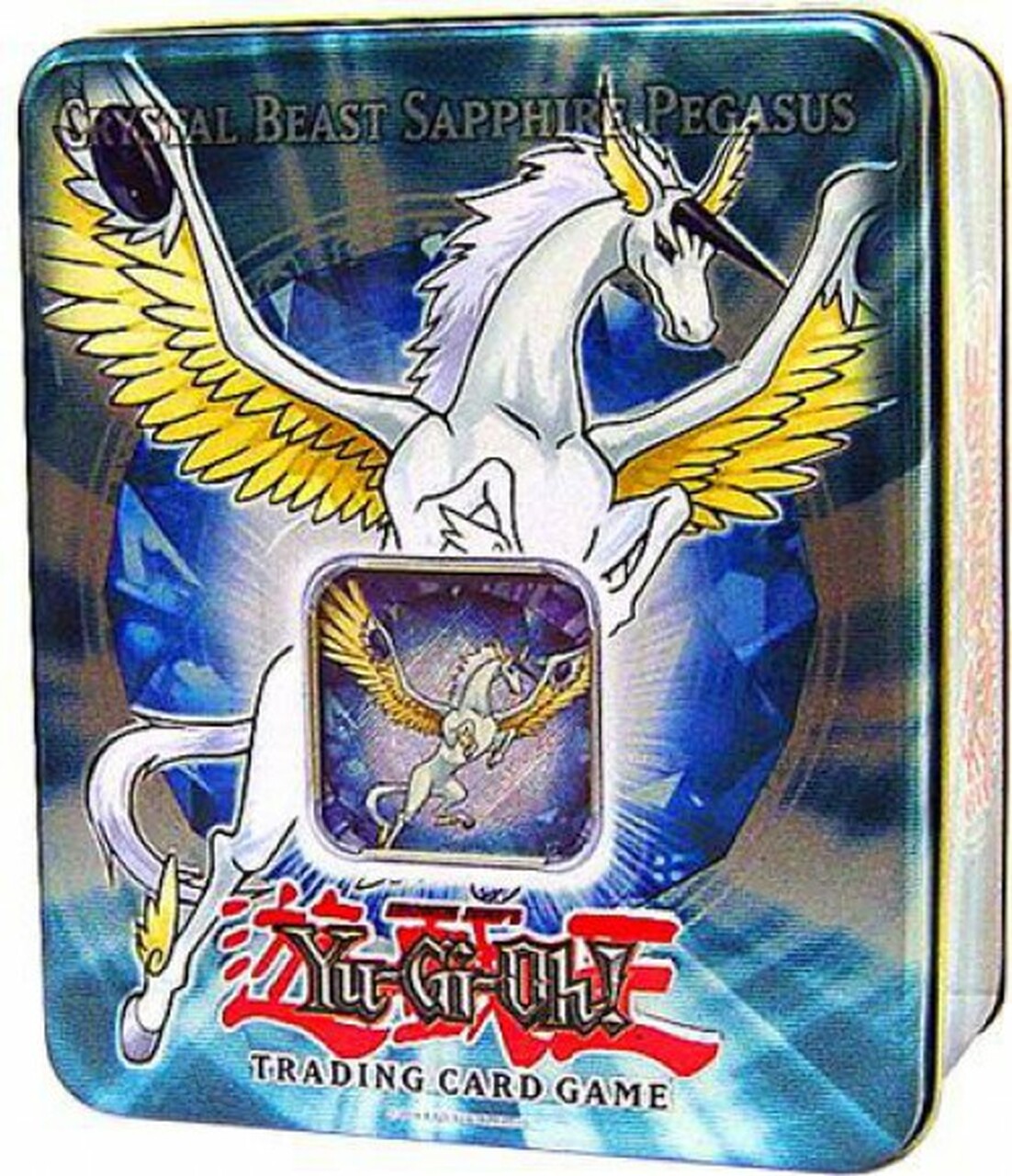Collectible Tin - Crystal Beast Sapphire Pegasus | Total Play