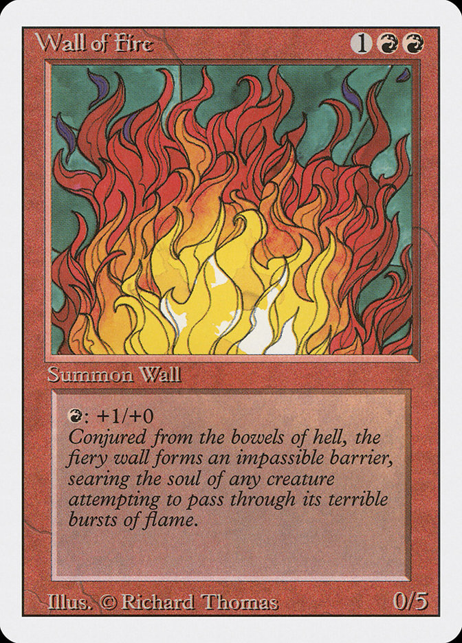 Wall of Fire [Revised Edition] | Total Play