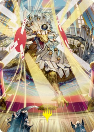Spirit-Sister's Call Art Card (Gold-Stamped Signature) [Kamigawa: Neon Dynasty Art Series] | Total Play