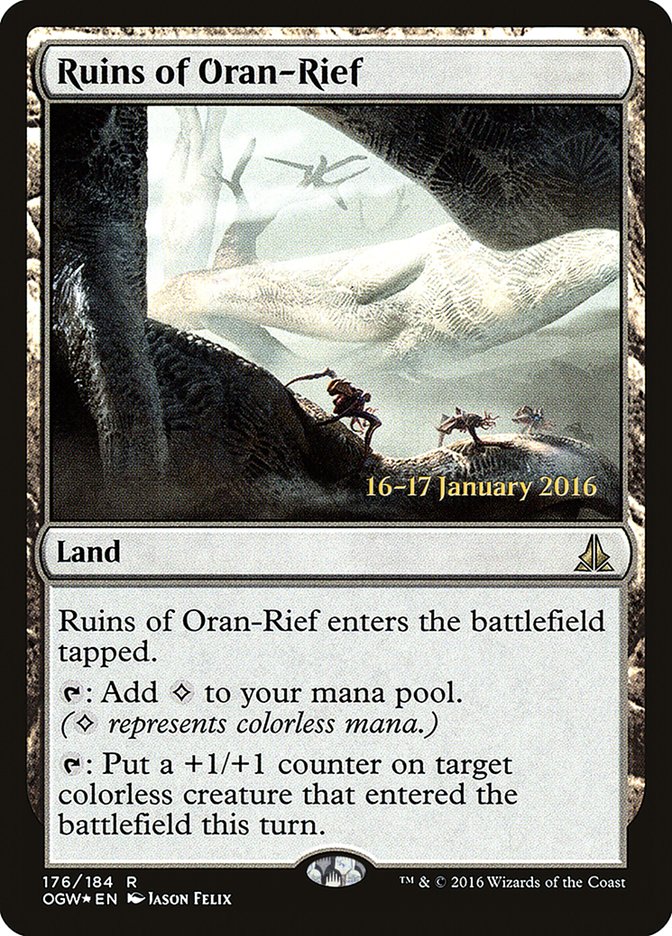 Ruins of Oran-Rief [Oath of the Gatewatch Prerelease Promos] | Total Play
