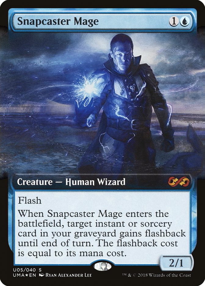 Snapcaster Mage (Topper) [Ultimate Masters Box Topper] | Total Play