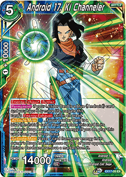 Android 17, Ki Channeler (EX17-05) [Saiyan Booster] | Total Play