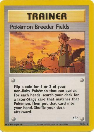 Pokemon Breeder Fields (62/64) [Neo Revelation Unlimited] | Total Play