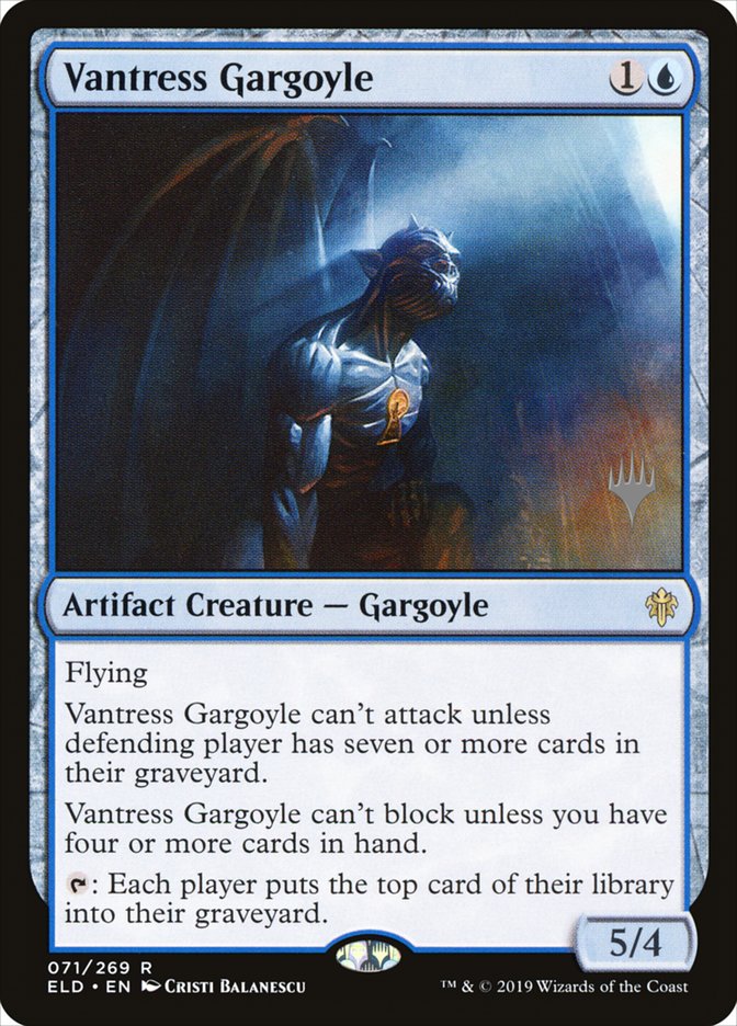 Vantress Gargoyle (Promo Pack) [Throne of Eldraine Promos] | Total Play