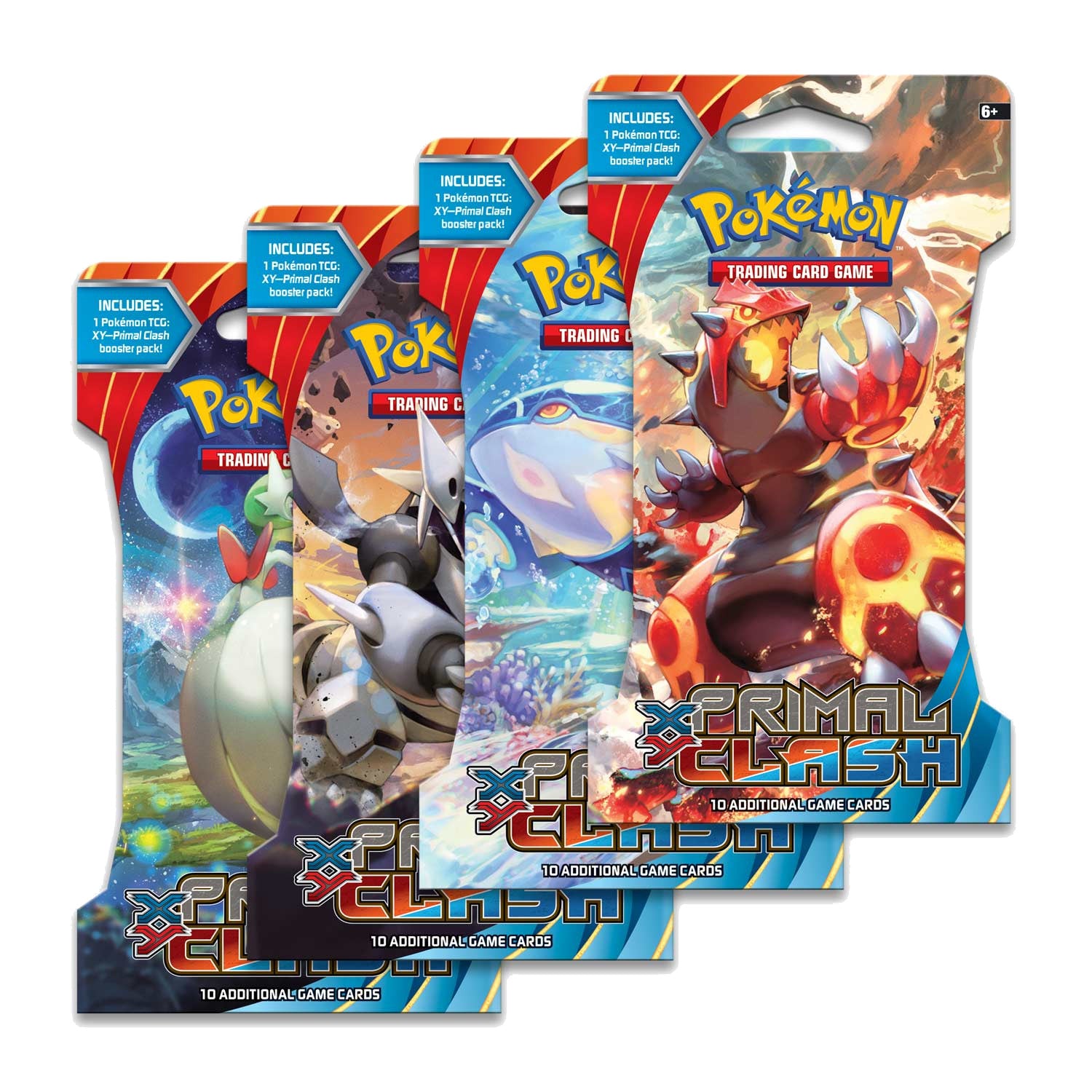 XY: Primal Clash - Sleeved Booster Pack | Total Play